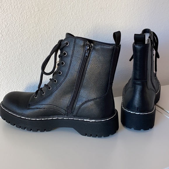 Sincerely Jules Harley Combat Boots 8 - Picture 5 of 8